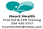 Heart Health - First Aid & CPR Training Heart Health - First Aid & CPR Training