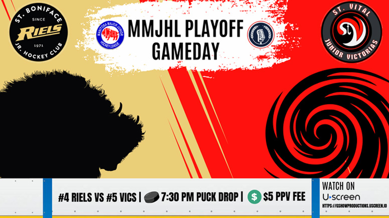 Watch Game 4 - St. Boniface Riels at St. Vital Jr. Victorias