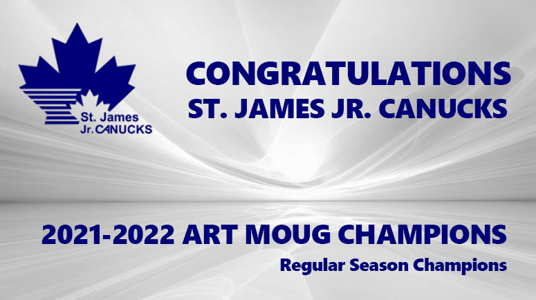 St. James Jr. Canucks Win the 2021-2022 Art Moug Trophy